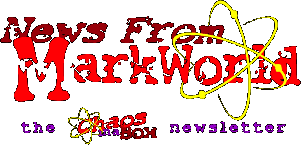 News from Markworld: The Chaos in a Box Newsletter