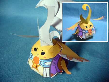 Xenoblade Chronicles Papercraft Riki