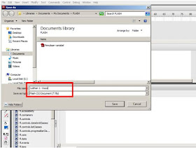 actionscript 3 di adobe flash cs3 save as file flash