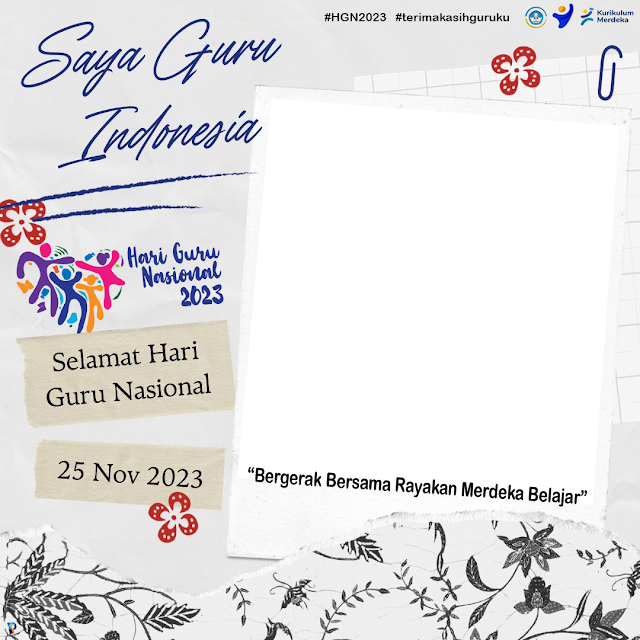Twibon Hari Guru Nasional (HGN 2023)