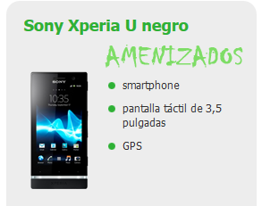 Sony Xperia U Caracter sticas - m M xico