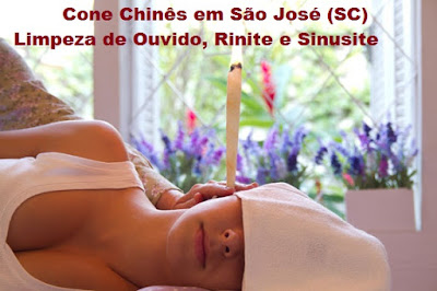 Limpeza de Ouvidos com a terapia dos Cones Chineses no centro de São José SC (48) 3094-5746