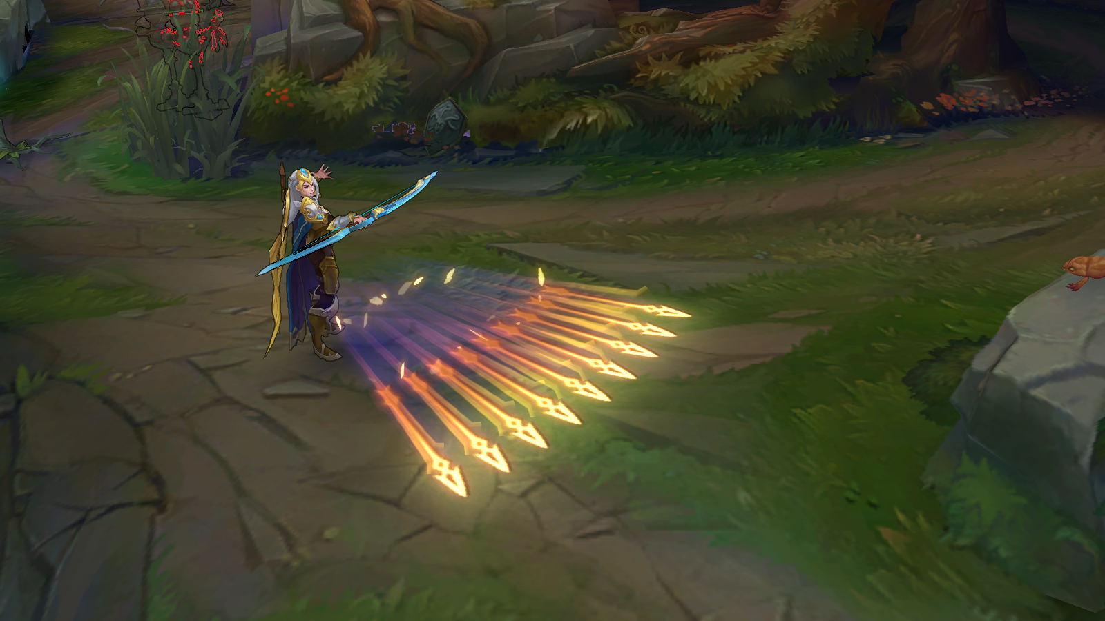 Mod Skin Ashe Golden Champion
