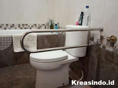 Harga Handrail Kloset Stainless dan Handrail Stainless Kamar Mandi Terbaru