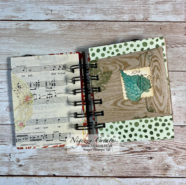 Mini Spiral Bound Autumn / Fall Journal