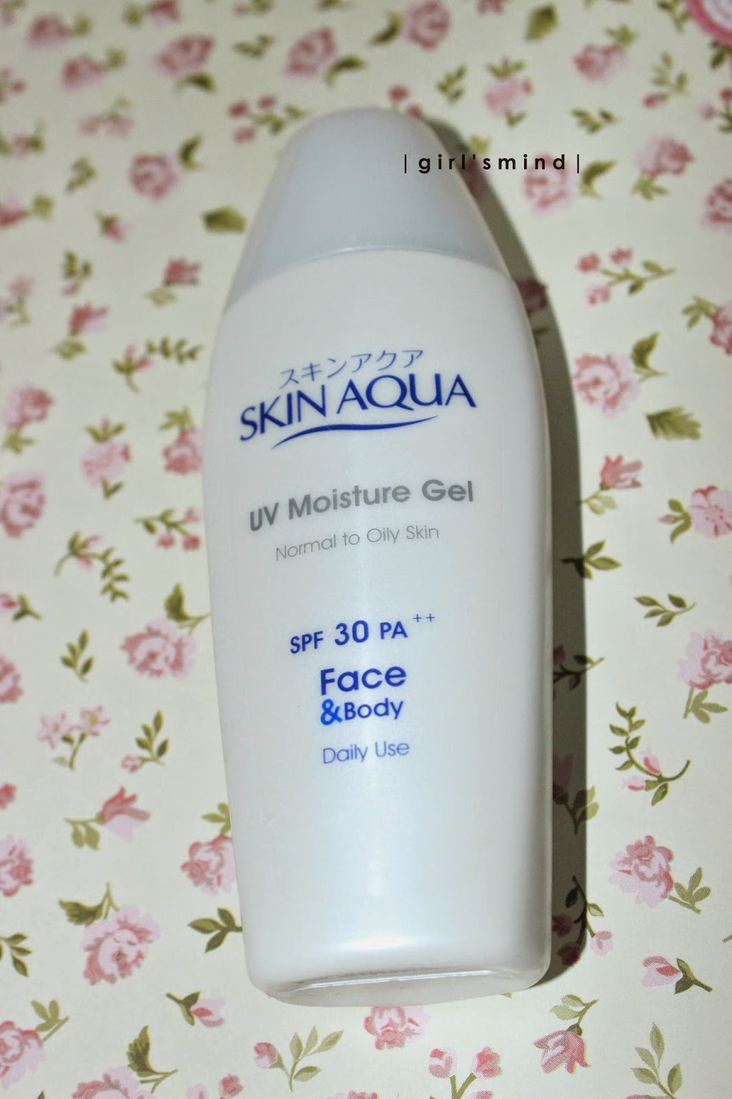 Girl's Mind: Sponsor Review : Skin Aqua UV Moisture Gel 