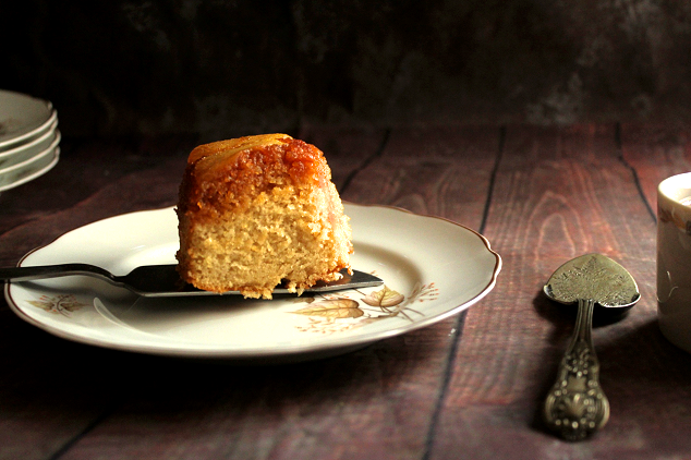 bolo de maca e canela