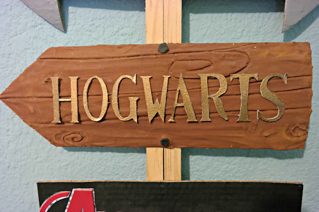 decoracion de harry potter hogwarts