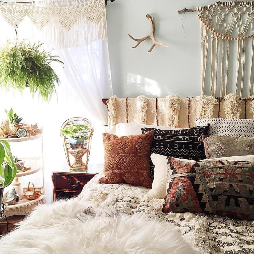 bohemian Bbedroom Bdecorating Bboho Bideas B  