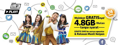 Tarif Indosat IM3 Play Yogyakarta