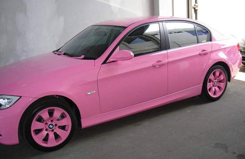 Pink BMW