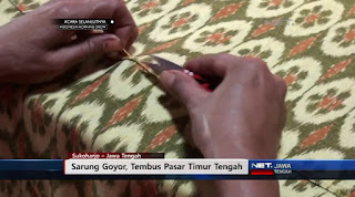 Ada 15 pengrajin sarung goyor di Tawang Sari. Salah satu dari beberapa pengrajin sarung goyor di Lupuk Keden, desa Dalangan, kecamatan Tawang Sari yang sukses memperkenalkan sarung goyor hingga ke manca Negara.