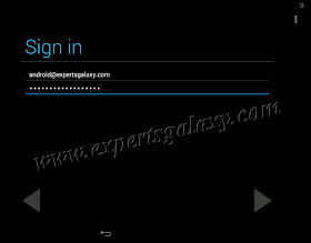 Android Google Sign-in Screen