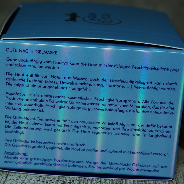 [Beauty] Douglas Aqua Focus Good Night Gel Mask 