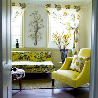 Site Blogspot  Living Room Flooring on Mustard Florals And Dark Wood Furniture And Matching Flooring Create