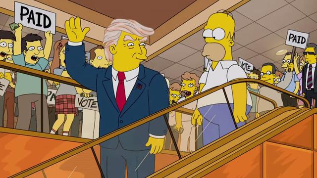 Donald Trump Positif Corona, Ramalan dalam Serial The Simpsons kembali Viral 