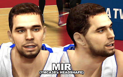 NBA 2K13 Jose Calderon Cyberface Patch