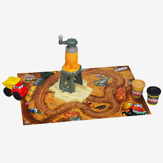 Play-Doh Diggin' Rigs Tonka Chuck 'N Friends Grinding Gravel Yard Set 