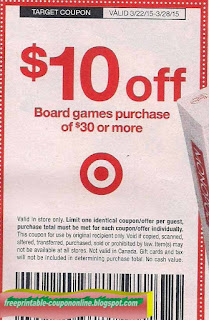 Free Printable Target Coupons