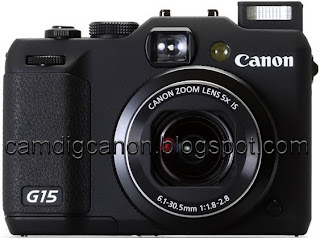 Harga dan Spesifikasi Lengkap Kamera Digital Canon PowerShot G15