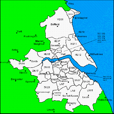 Humber on Yorkshire And The Humber Map   Map Of England Uk Cities Pictures