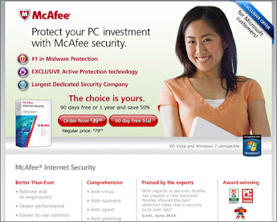 Download Antivirus Mcafee Internet Security 2012