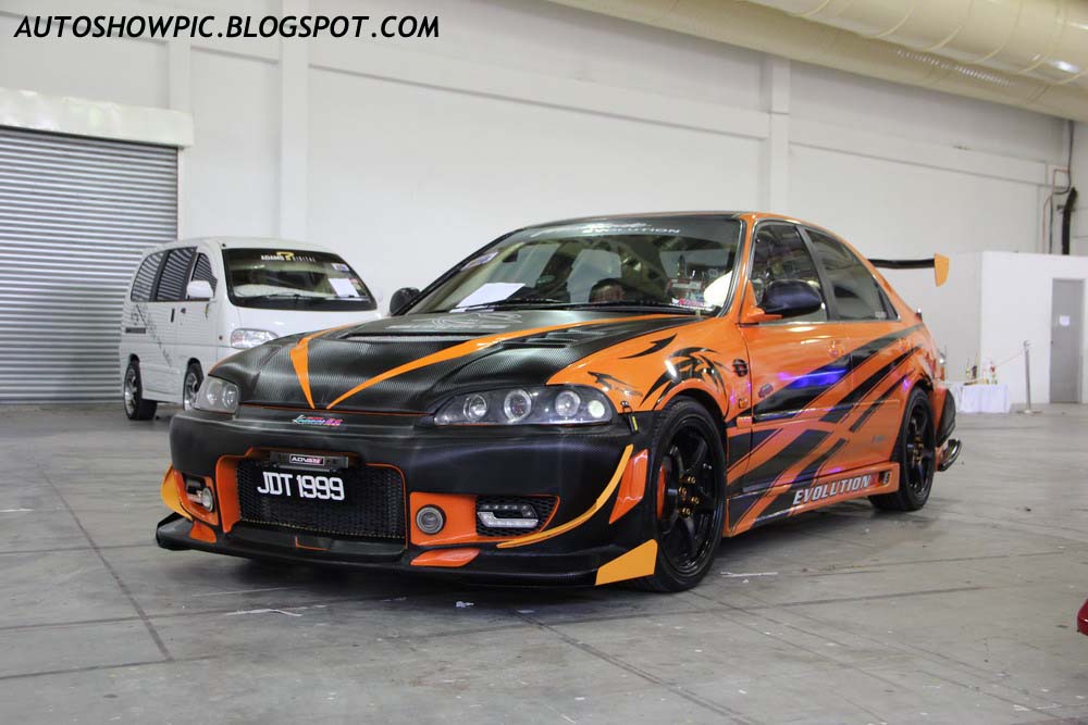 The Civic EG Show Car front view