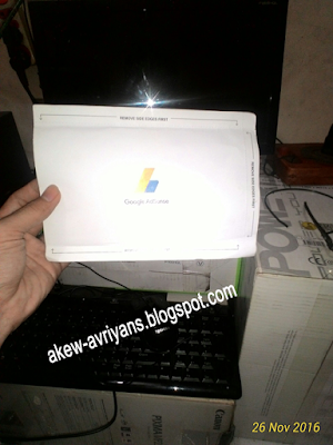 Pengalaman Pertama Mendapat PIN Google Adsense