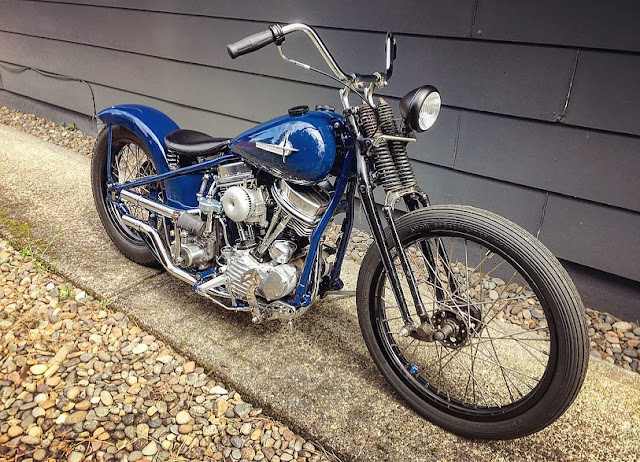 Harley Davidson Panhead By Pod Hell Kustom