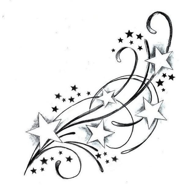 tattoo design ideas for girls side tattoos of stars