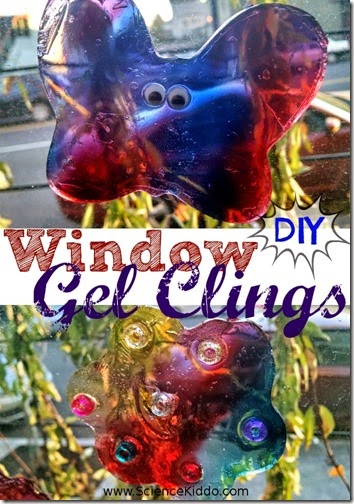 make your own window clings kids activiites
