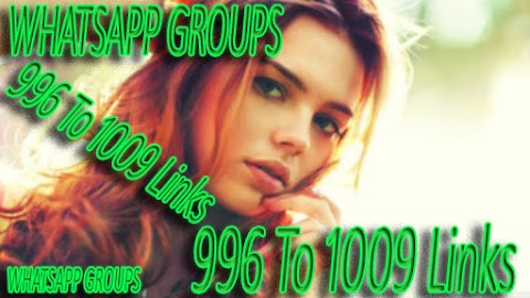 WHATSAPP GROUPS 996 To 1009 (Adult Funny) And Much Much More LINKS 2020