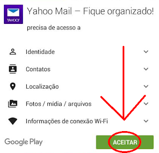 Criar email do Yahoo pelo telefone