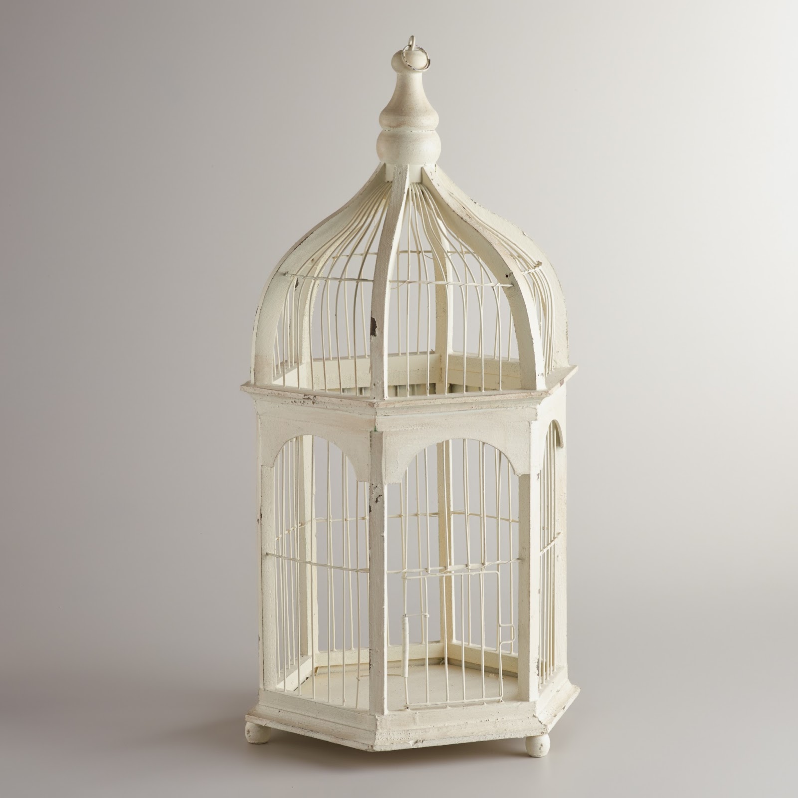 Ivory+Antique+Birdcage