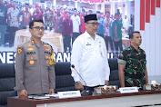 Polres Inhil Gelar Rakor Lintas Sektor Pengamanan Perayaan Idul Fitri 1445 H