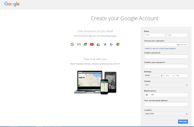 Google Signup