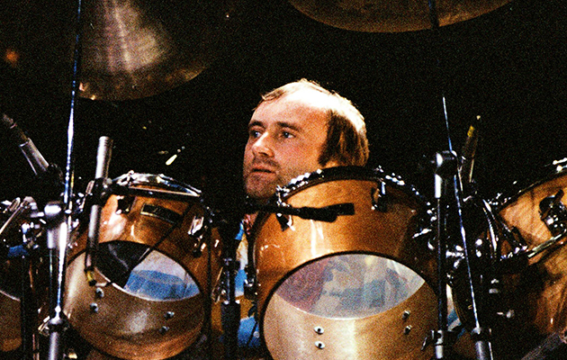 picture of man behind drum set