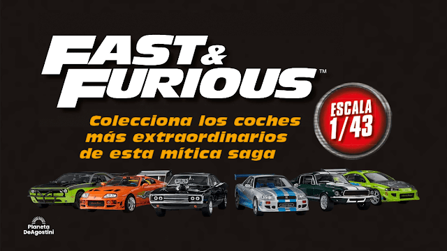 Llega a México la colección Fast & Furious 1:43