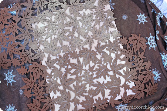 leaf stencil
