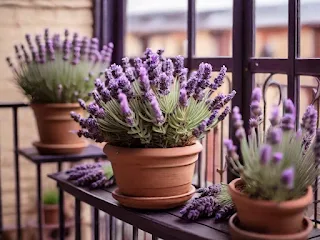 Lavender_in_balcony