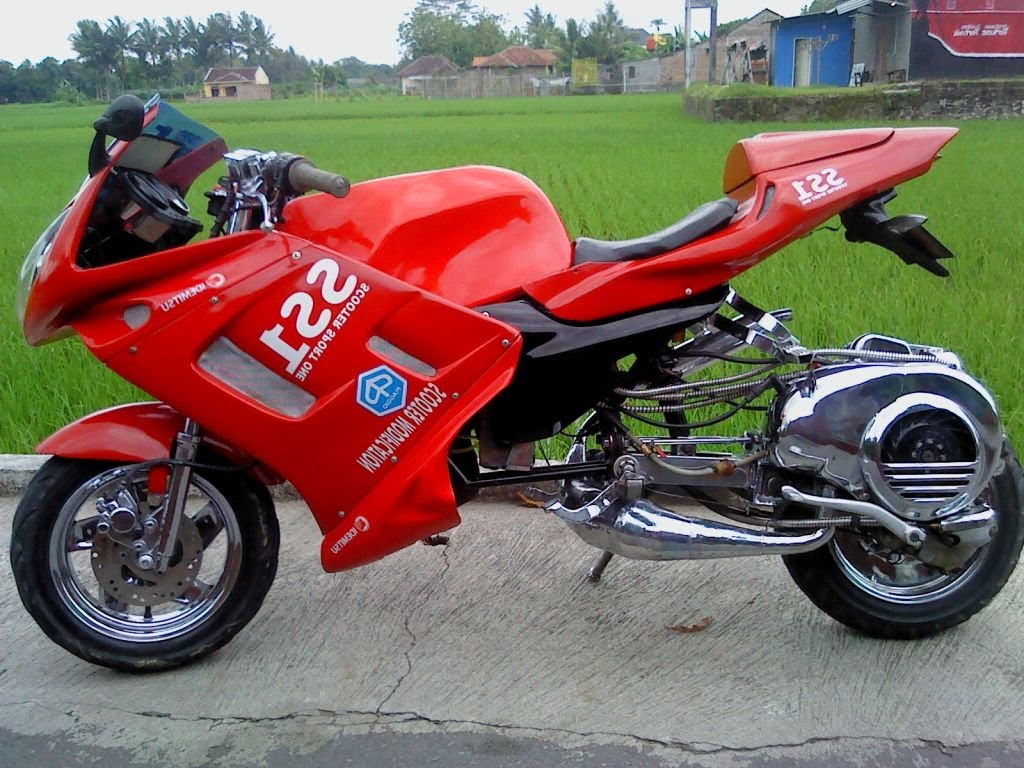 Modif Motor Modifikasi Fespa Super Unik