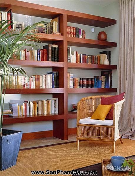 Các mẫu thiết kế nội thất phòng đọc sách P1-6