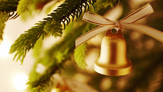 Christmas Decoration Bell Christmas Tree Wallpaper
