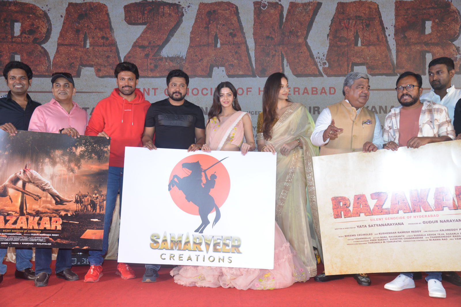 Razakar Movie Poster Launch Event Photos - Latest Movie Updates, Movie  Promotions, Branding Online and Offline Digital Marketing Services
