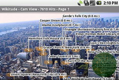 Wikitude AR Travel Guide - Augmented reality for Android