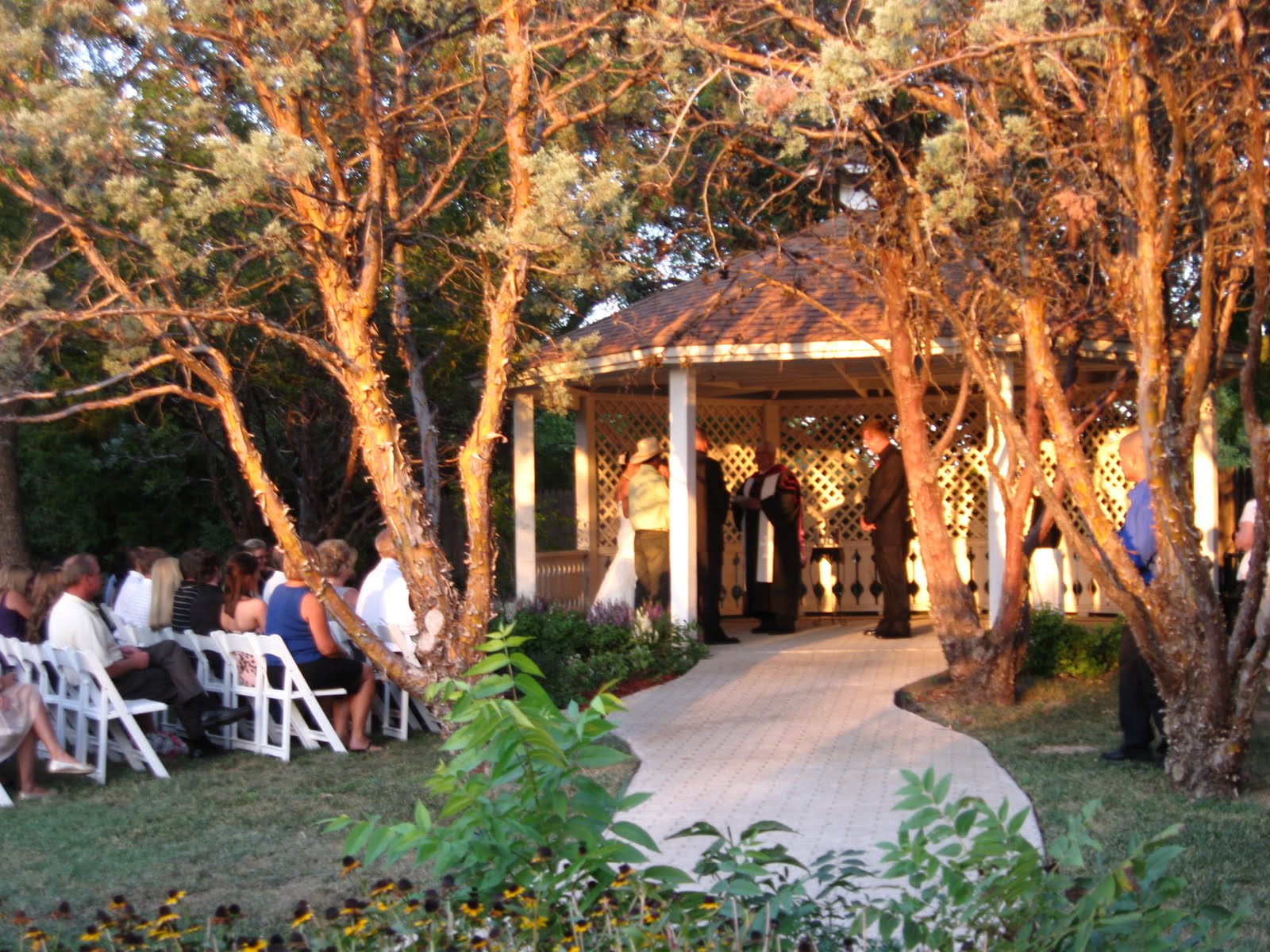 beach wedding gazebo with