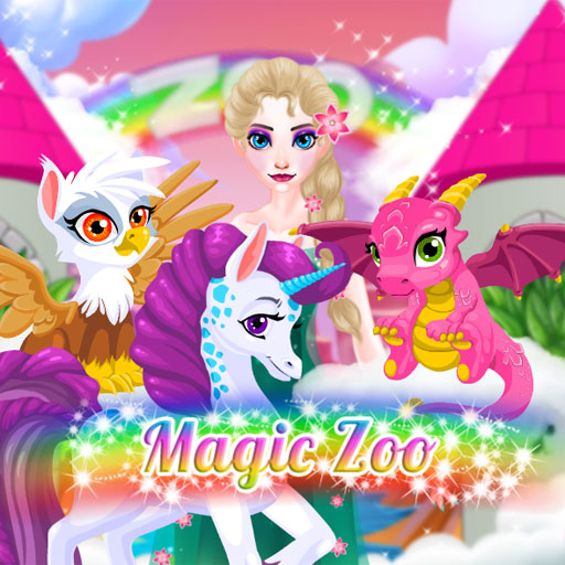 Attractive game for girls- Elsa Magic Zoo!!!