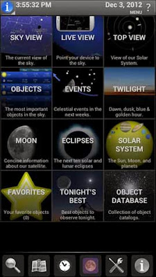 Mobile Observatory - Astronomy app