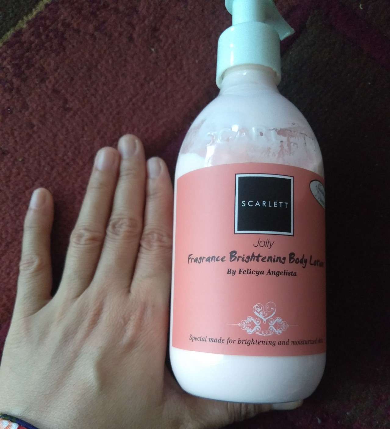 Scarlett body lotion