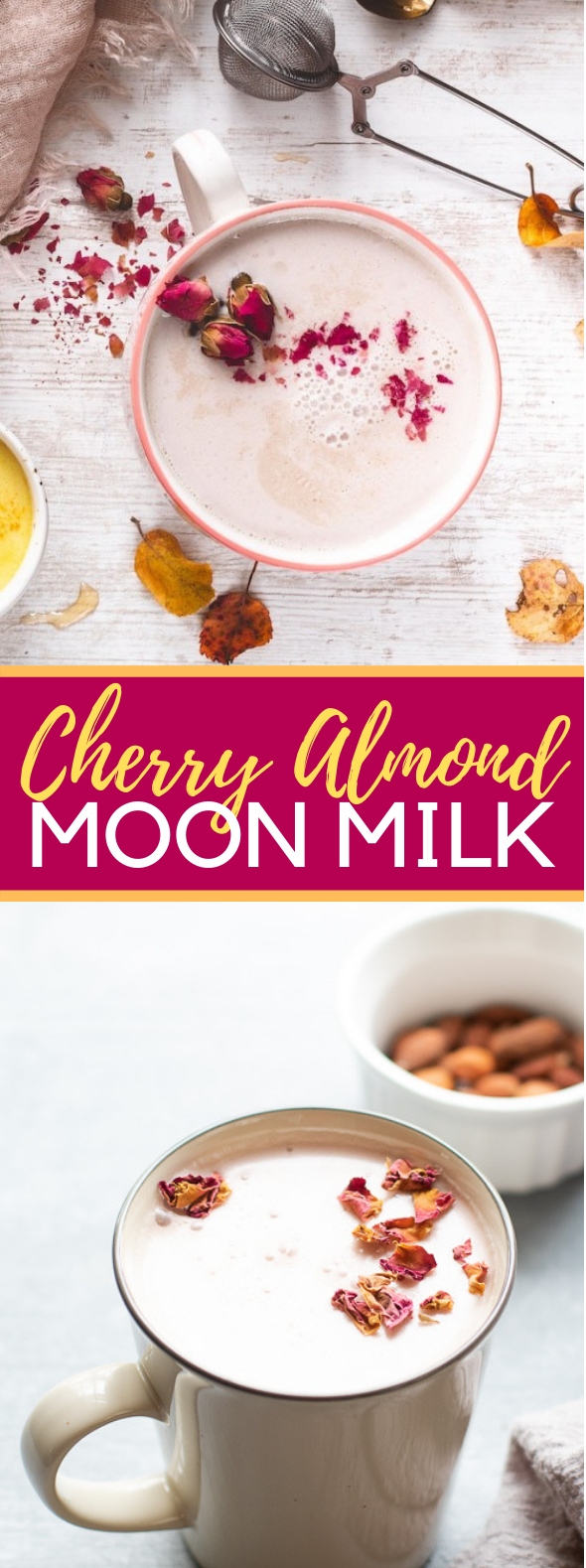 Cherry Almond Moon Milk #drinks #glutenfree